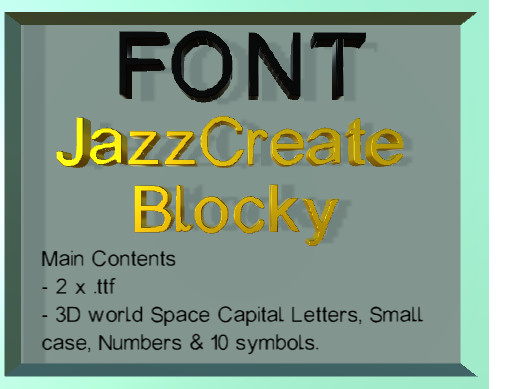 Blocky Font (Full Version)