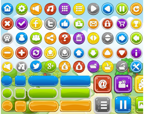 4200 Common Buttons Pack