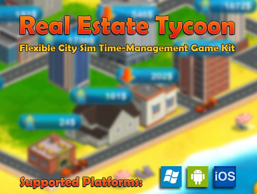 Real Estate Tycoon! City Sim Game Kit