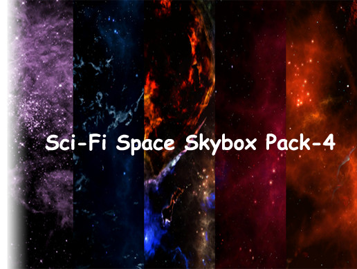 Sci-Fi Space Skybox Pack -4