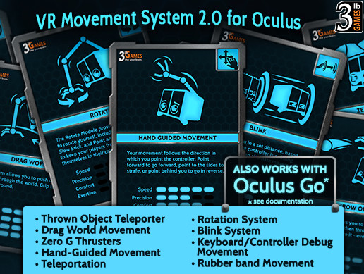 VR Movement System for Oculus