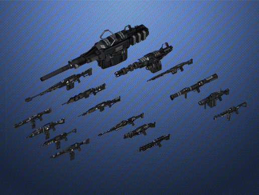 Scifi Weapon Series Mega Pack II