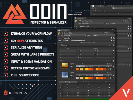 Odin - Inspector and Serializer