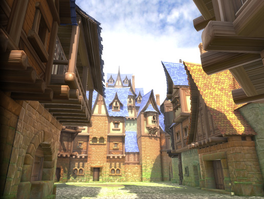 Medieval Hill Town