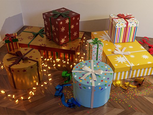 Christmas and Birthday Presents Pack