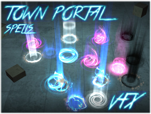 Town Portal Spells VFX