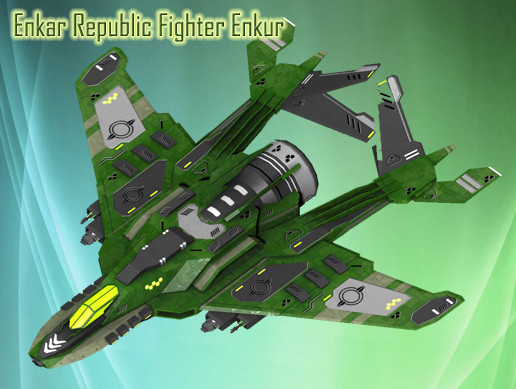 Enkar Republic Fighter Enkur