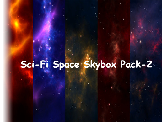 Sci-Fi Space Skybox Pack -2