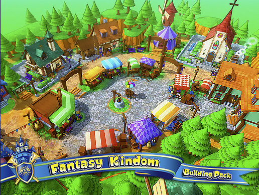 Fantasy Kindom - Building Pack