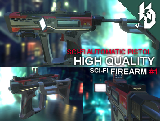 High Quality Sci-fi Firearm #1