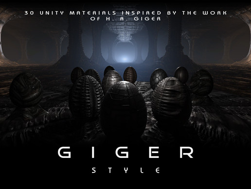 Giger Style Materials