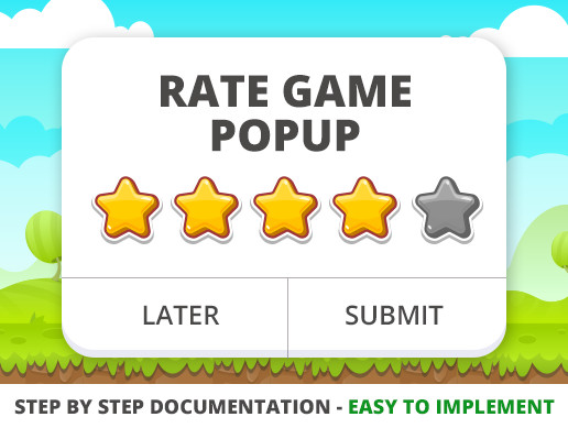 Rate Game Popup (Android & iOS)