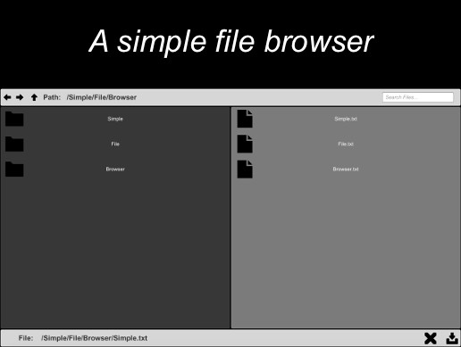 Simple File Browser