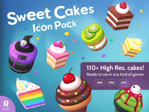 Sweet Cakes Icon Pack