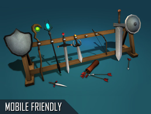 FREE Cartoon Weapon Pack