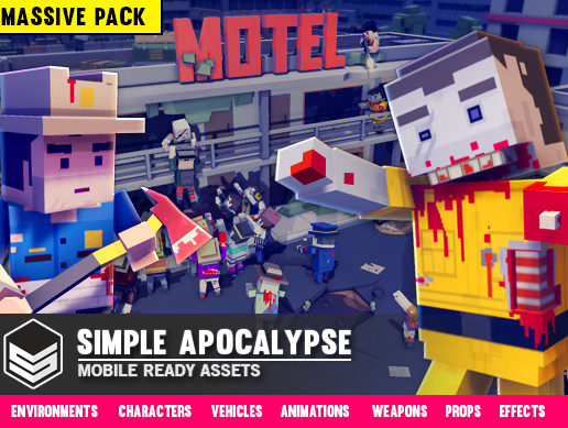 Simple Apocalypse - Cartoon Assets