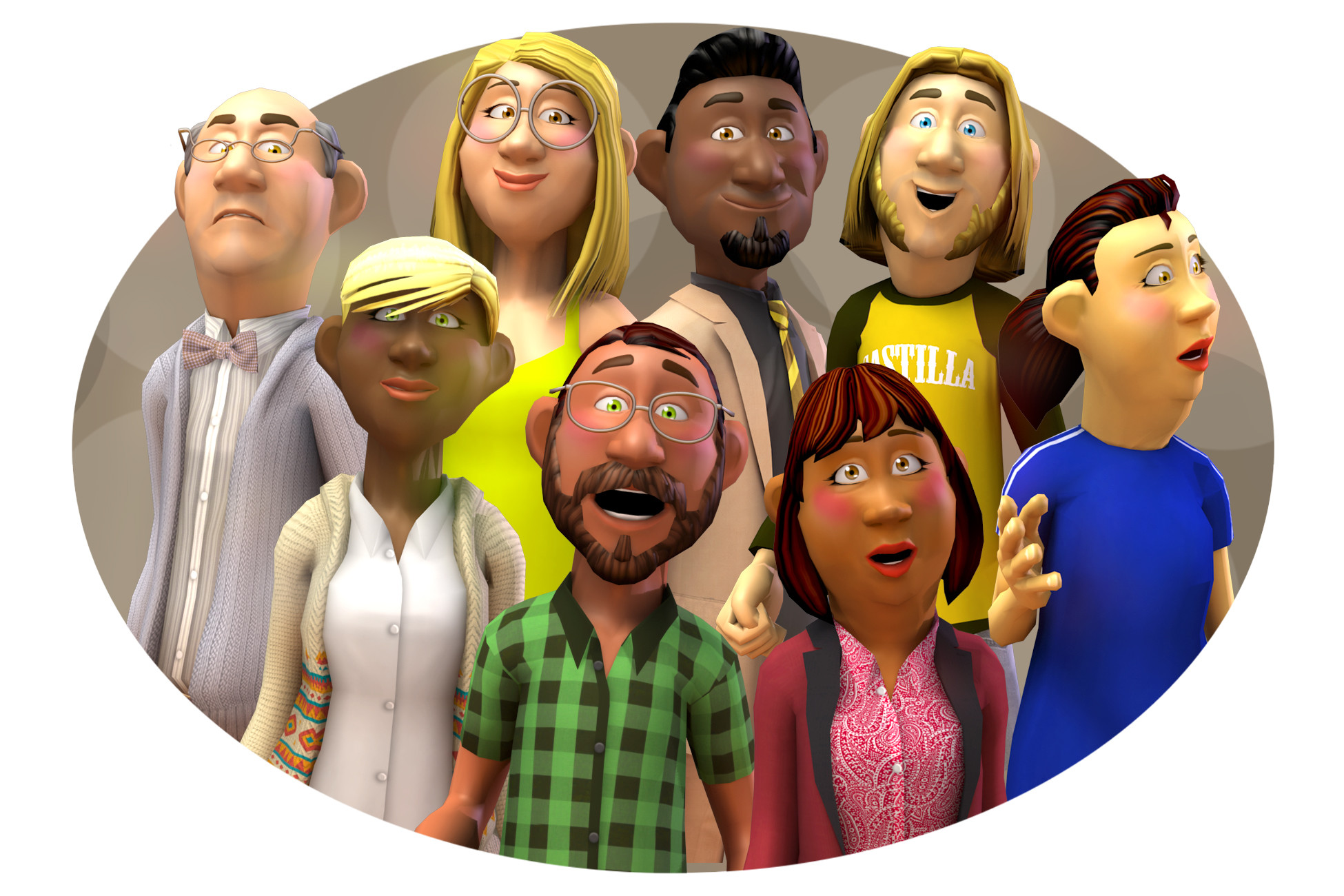 Toon people