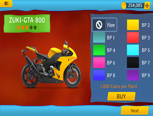 Bike Racing Graphics CxS (GUI Skin 9)