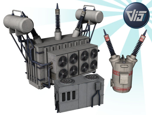 Powerstation Props