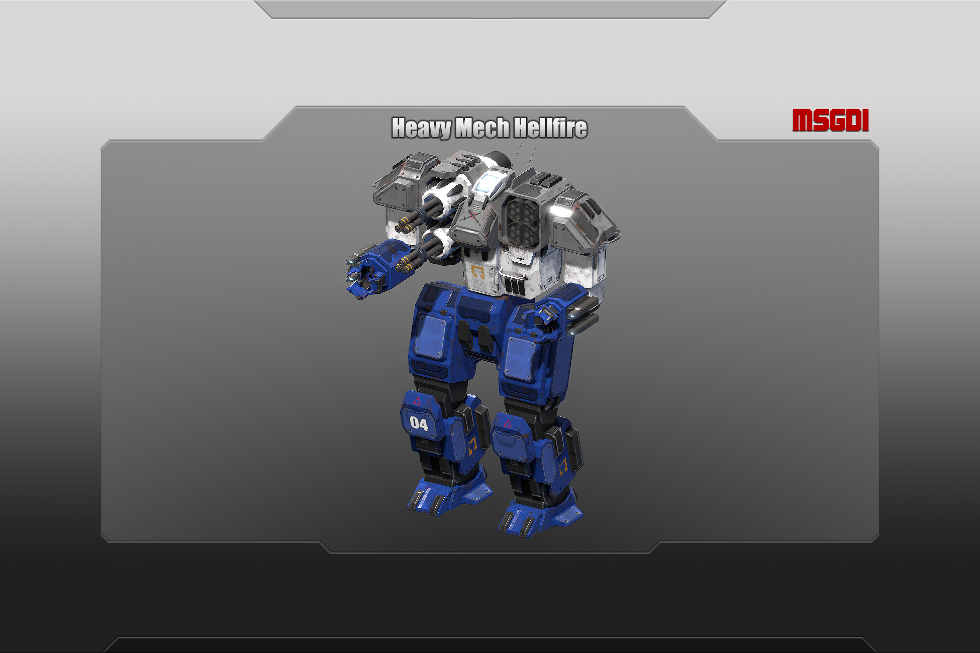 Heavy Mech Hellfire