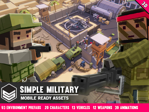 Simple Military - Cartoon War