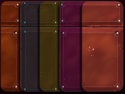 Steel Panel - Hand Painted Texture