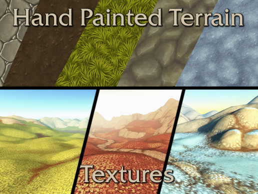Hand Painted Terrain Textures