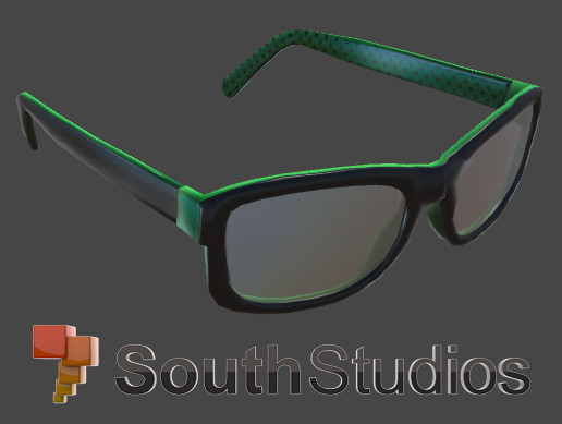 Green Dotted Glasses