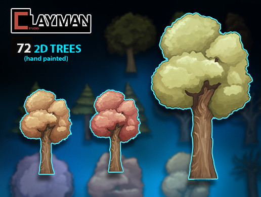 2D Trees Pack