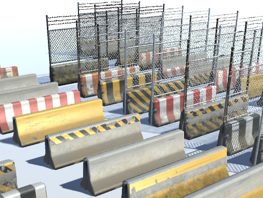 Classic Concrete Barriers Plus