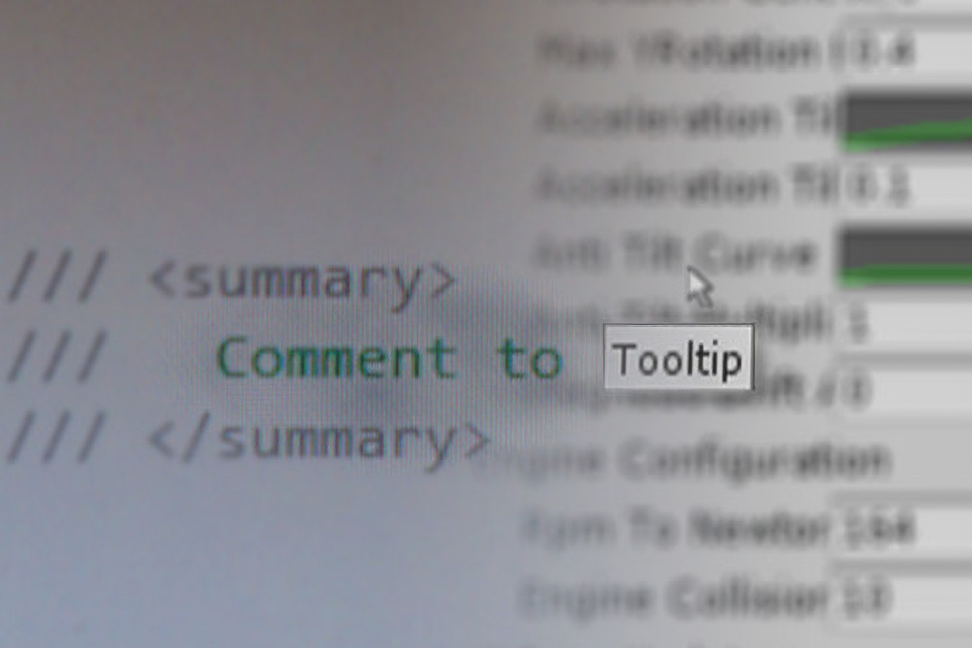 Comment To Tooltip