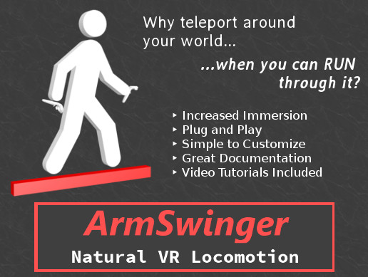 ArmSwinger VR Locomotion for SteamVR