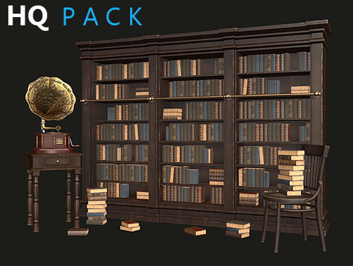 PBR Wooden Furniture Pack