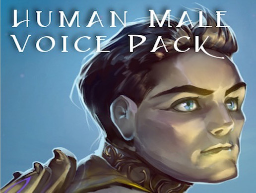Human Male Voice Pack