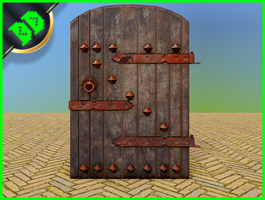Old Wooden Door