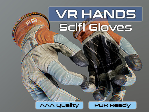 VR Hands - Scifi Gloves