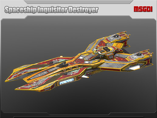 Spaceship Inquisitor Destroyer