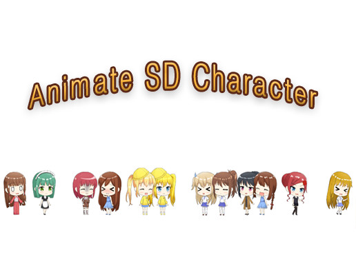 Animate SD Girl Character