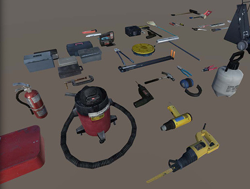 Large tool collection