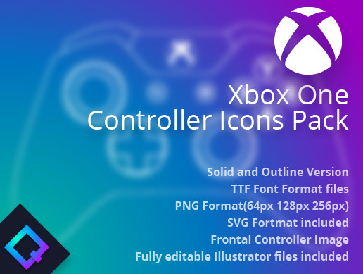 Xbox One Controller Icons Pack
