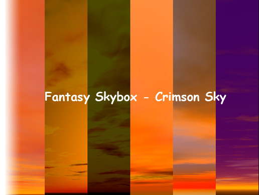 Fantasy Skybox - Crimson Sky