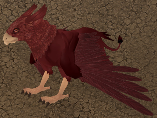 Hand Painted Griffin