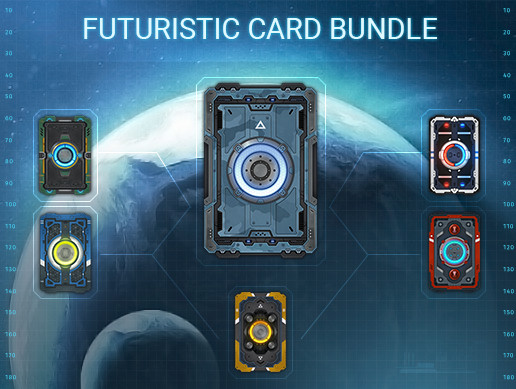 Futuristic Card Bundle