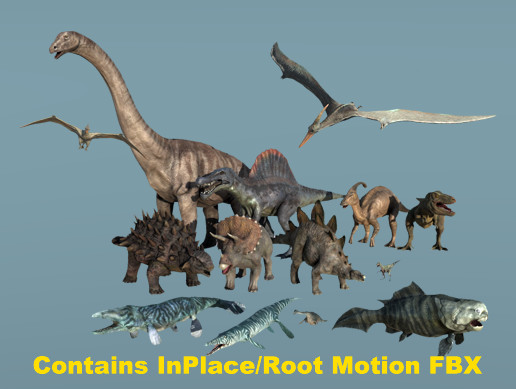 Dinosaurus Animals Big Pack