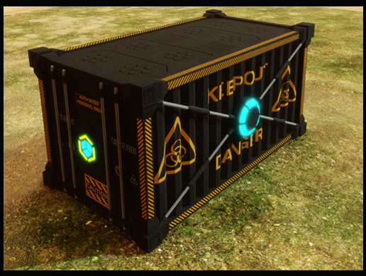Sci Fi Shipping Container