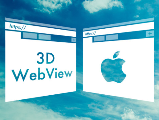 3D WebView for iOS