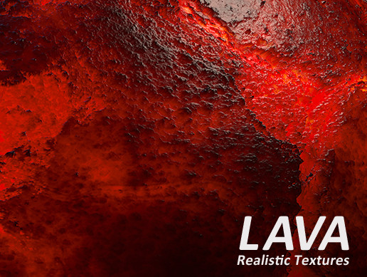 Lava - Realistic Textures