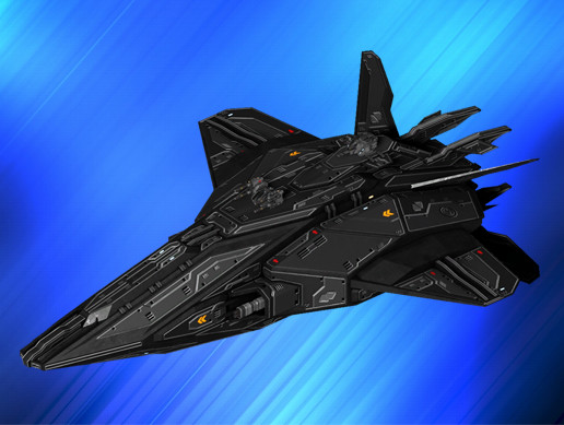 Scifi Stealth Frigate Stingray