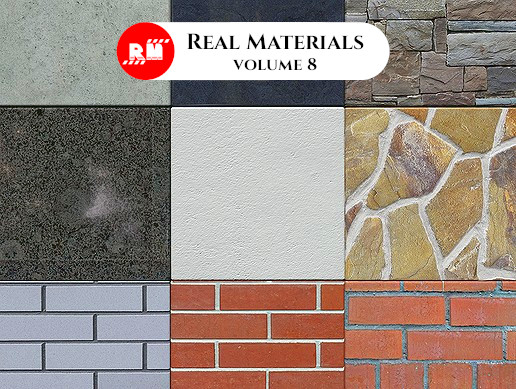 Real Materials vol.8 - Brick, Stone and Tiles