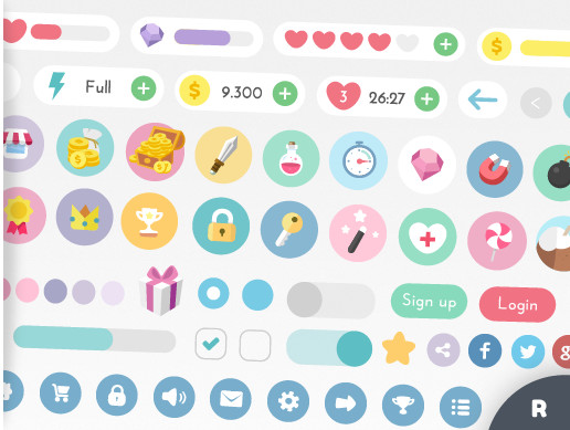Easy Flat GUI Pack